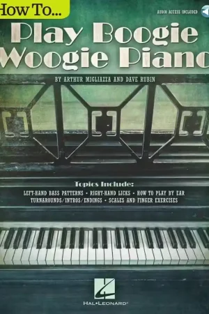 Dernier arrivage | Hal Leonard How to Play Boogie Woogie Piano