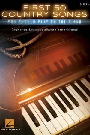 Qualité professionnelle | Hal Leonard First 50 Country Songs