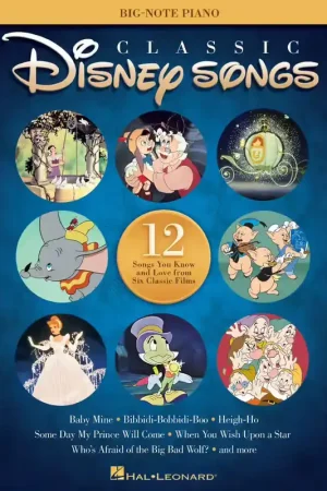 Aujourd'hui seulement - Hal Leonard Walt Disney - Classic Disney Songs
