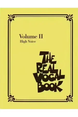 Qualité professionnelle - Hal Leonard The Real Vocal Book - Volume II