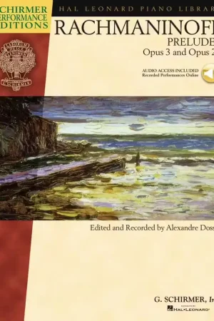 Schirmer Serge Rachmaninoff - Preludes Opus 3 and Opus 23 | Prix exceptionnel