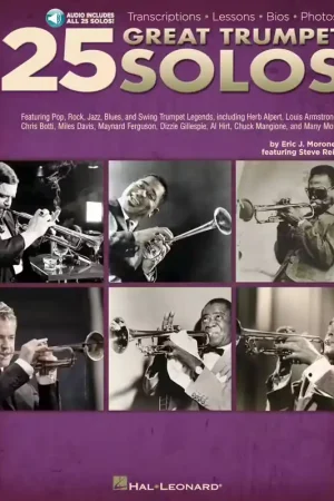 Produit tendance - Hal Leonard 25 Great Trumpet Solos