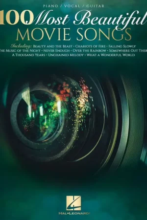 Hal Leonard 100 Most Beautiful Movie Songs | Qualité premium