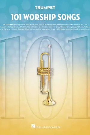 Achetez en ligne | Hal Leonard 101 Worship Songs for Trumpet