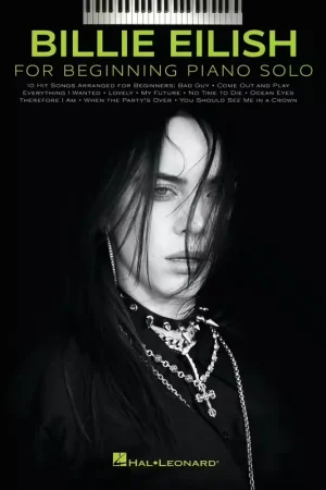 Disponible maintenant | Hal Leonard Billie Eilish - Beginning Piano Solo