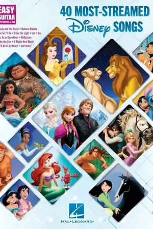 Prix usine - Hal Leonard 40 Most-Streamed Disney Songs