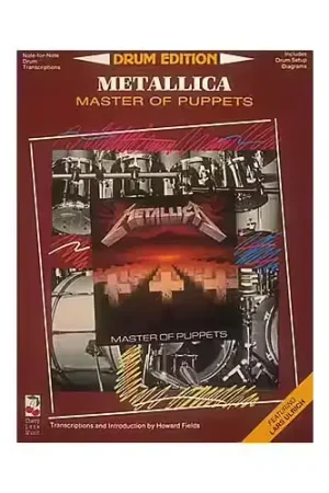 Cherry Lane Metallica - Master of Puppets - Nouveau en boutique