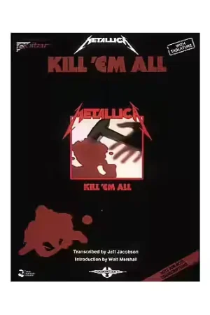 Cherry Lane Metallica - Kill 'Em All - Très demandé