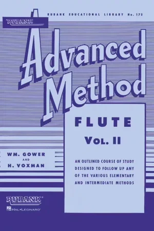 Rubank Rubank Advanced Method - Flute Vol. 2 - Plus que quelques jours