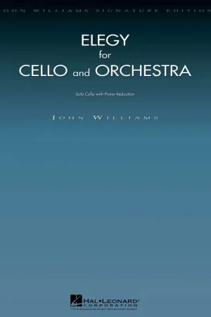 Direct fabricant | Hal Leonard Elegy for Cello and Orchestra