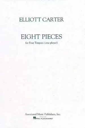 Associated Music Publishers, I 8 Pieces for 4 Timpani | Affaire à saisir