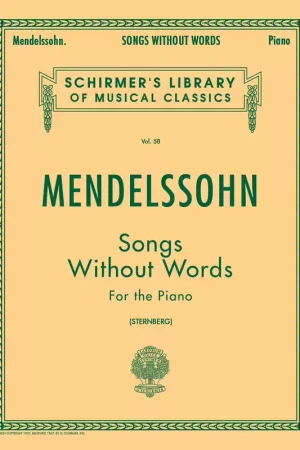 Schirmer Songs Without Words | Stock limité
