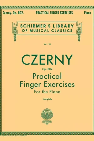 Meilleure vente - Schirmer Practical Finger Exercises Op. 802 (Complete)
