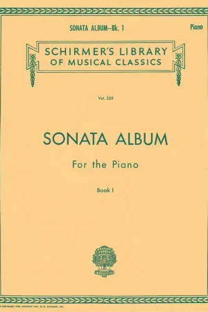 Tout juste disponible - Schirmer Sonata Album for the Piano - Book 1