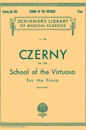 Schirmer School of the Virtuoso Op. 365 - Économisez maintenant