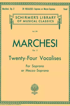Coup de cœur | Schirmer 24 Vocalises Op. 2