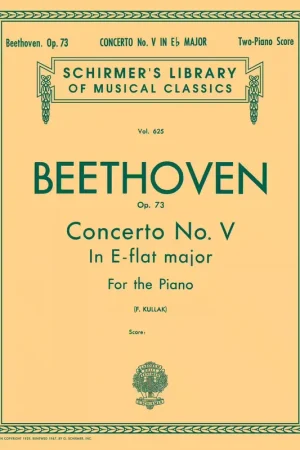 Schirmer Concerto No.5 In E-Flat 'Emperor' Op.73 | Direct fabricant