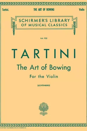 Schirmer The Art of Bowing - Petit prix
