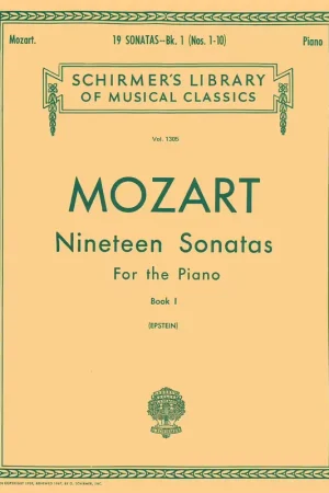 Dernière chance - Schirmer 19 Sonatas - Book 1