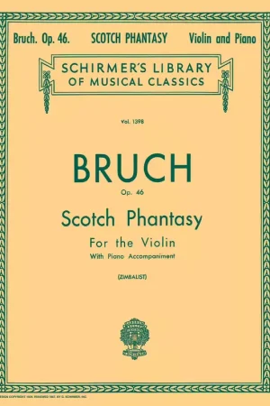 Schirmer Scotch Phantasy Op. 46 | Plus que quelques jours