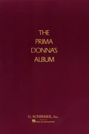 Schirmer Prima Donna's Album - Prix cassé