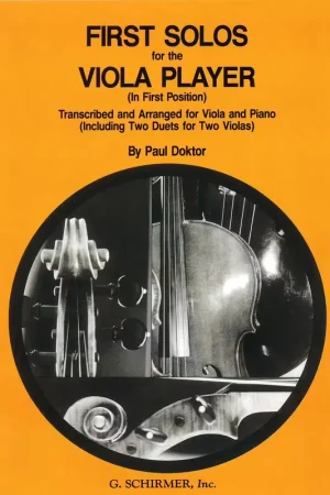 Aujourd'hui seulement - Schirmer First Solos for the Viola Player