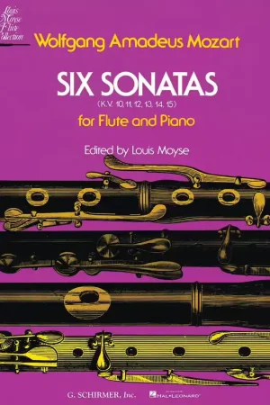 Schirmer 6 Sonatas KV 10-15 | Produit phare