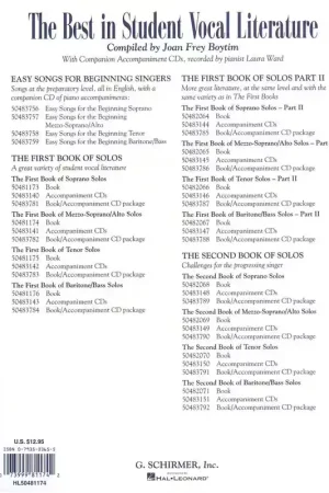 Liquidation | Schirmer The First Book of Mezzo-Soprano/Alto Solos