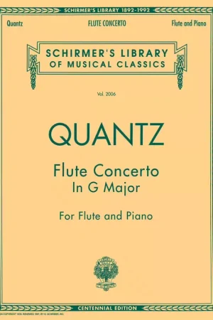 Schirmer Flute Concerto in G Major | Promotion