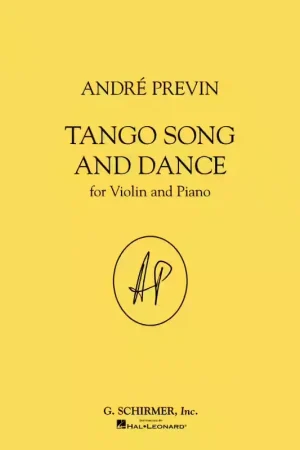 Schirmer Tango Song and Dance - Bientôt épuisé