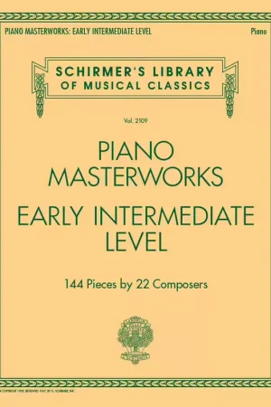 Schirmer Piano Masterworks - Early Intermediate Level - Prix doux