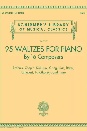 Schirmer 95 Waltzes by 16 Composers for Piano - Ne manquez pas cette offre