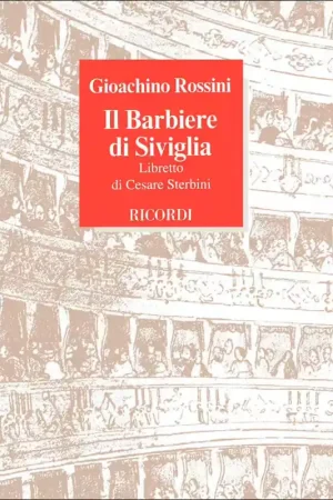 Prix choc - Ricordi Il Barbiere Di Siviglia
