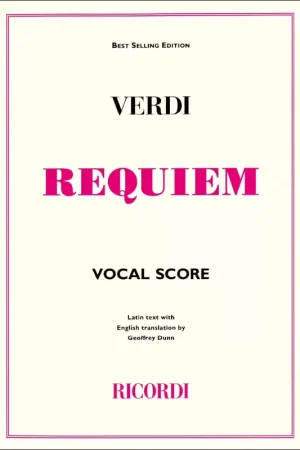 Ricordi Requiem | Nouveau