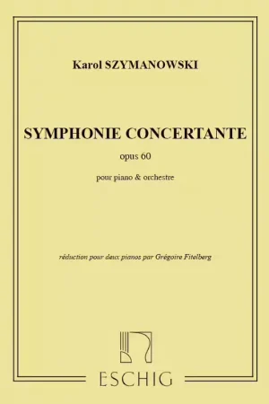 Satisfait ou remboursé | Edition Max Eschig Symphonie Concertante (Pour Piano Et Orchestre)