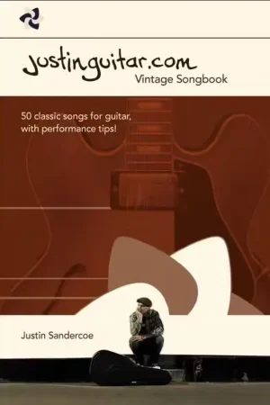 Offre exclusive - Wise Publications The Justinguitar.com Vintage Songbook