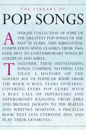 Déstockage | Amsco The Library Of Pop Songs