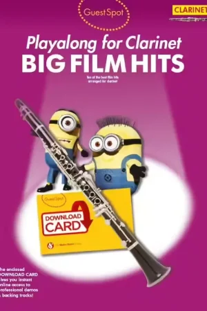 Stock limité - Wise Publications Guest Spot: Big Film Hits Playalong For Clarinet