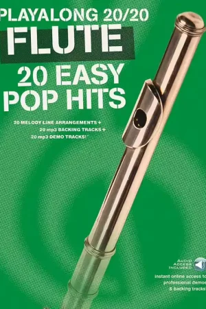 Stock limité | Wise Publications Playalong 20/20 Flute: 20 Easy Pop Hits