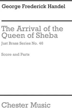 Prix choc | Chester Music Arrival Of The Queen Of Sheba