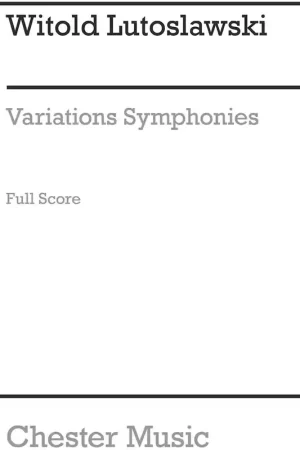 Chester Music Variations Symphoniques - Bon prix