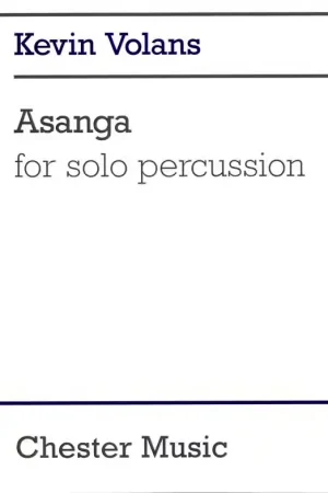 Prêt à expédier | Chester Music Asanga For Solo Percussion