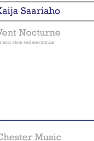 Disponible à la commande - Chester Music Vent Nocturne