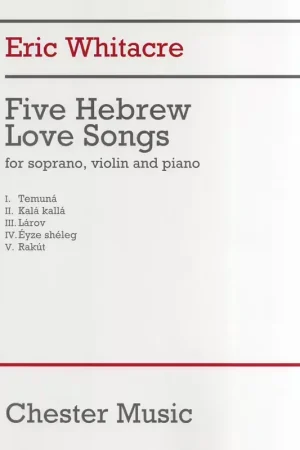 Chester Music Five Hebrew Love Songs - Bonne affaire