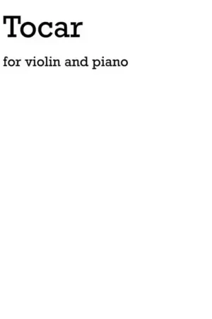 Chester Music Tocar For Violin and Piano - Très demandé