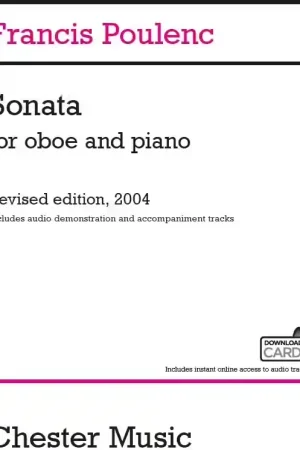 Meilleur prix | Chester Music Sonata for Oboe and Piano