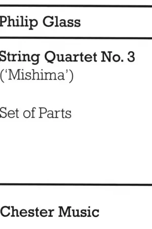 Chester Music String Quartett No. 3 Mishima | Vente flash