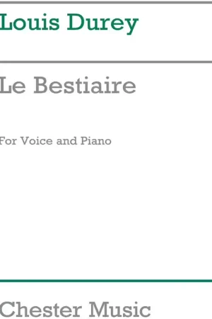 Chester Music Le Bestiaire | Préféré des clients