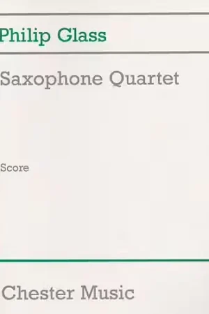 Chester Music Saxophone Quartet - Qualité supérieure