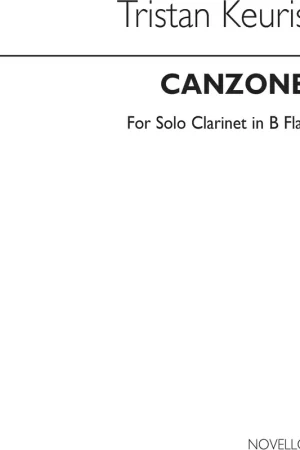 Novello Canzone For Clarinet Solo - Incontournable